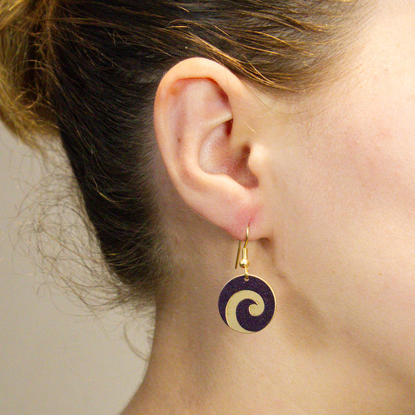 Hoop Earring Set plus Chain Drop Earring - Koru