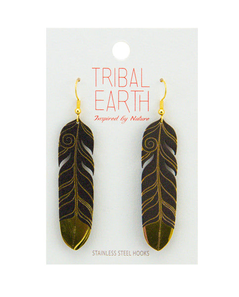 Earring Set - Feather