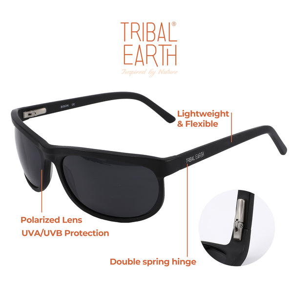 Tribal Earth Polarised Sunglasses - Bison