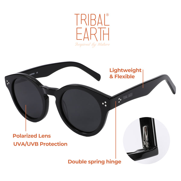 Tribal Earth Polarised Sunglasses - Jasper