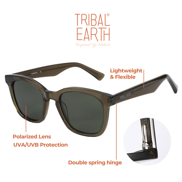 Tribal Earth Polarised Sunglasses - Fairway