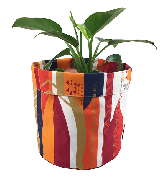 Pot Plant Cover | Flower Pot Holder | Storage Basket - Tropicana